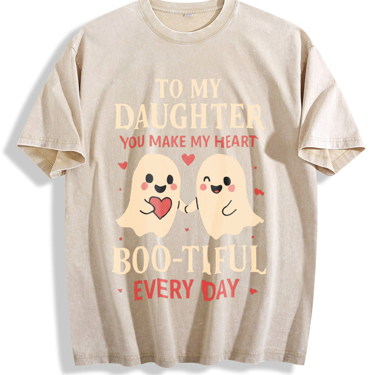 Funny Daughter Wife Slogan Vintage Washed T-Shirt product image 1