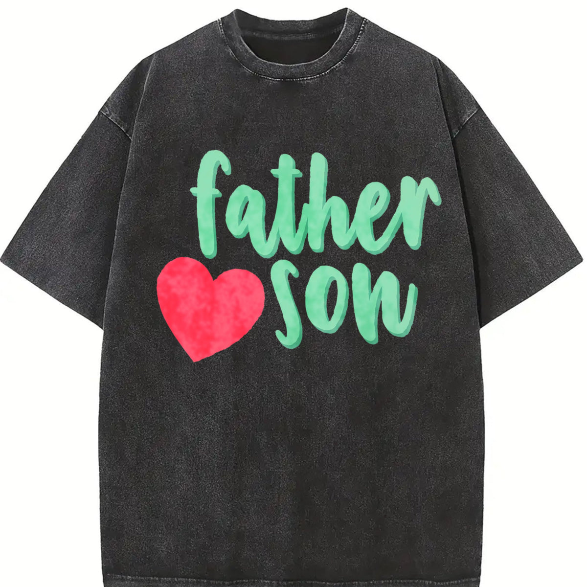 Funy Son Sloganprint Vintage Washed T-Shirt product image 2