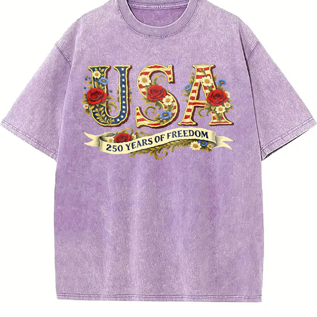 USA 250th Vintage Washed T-Shirt product image 6