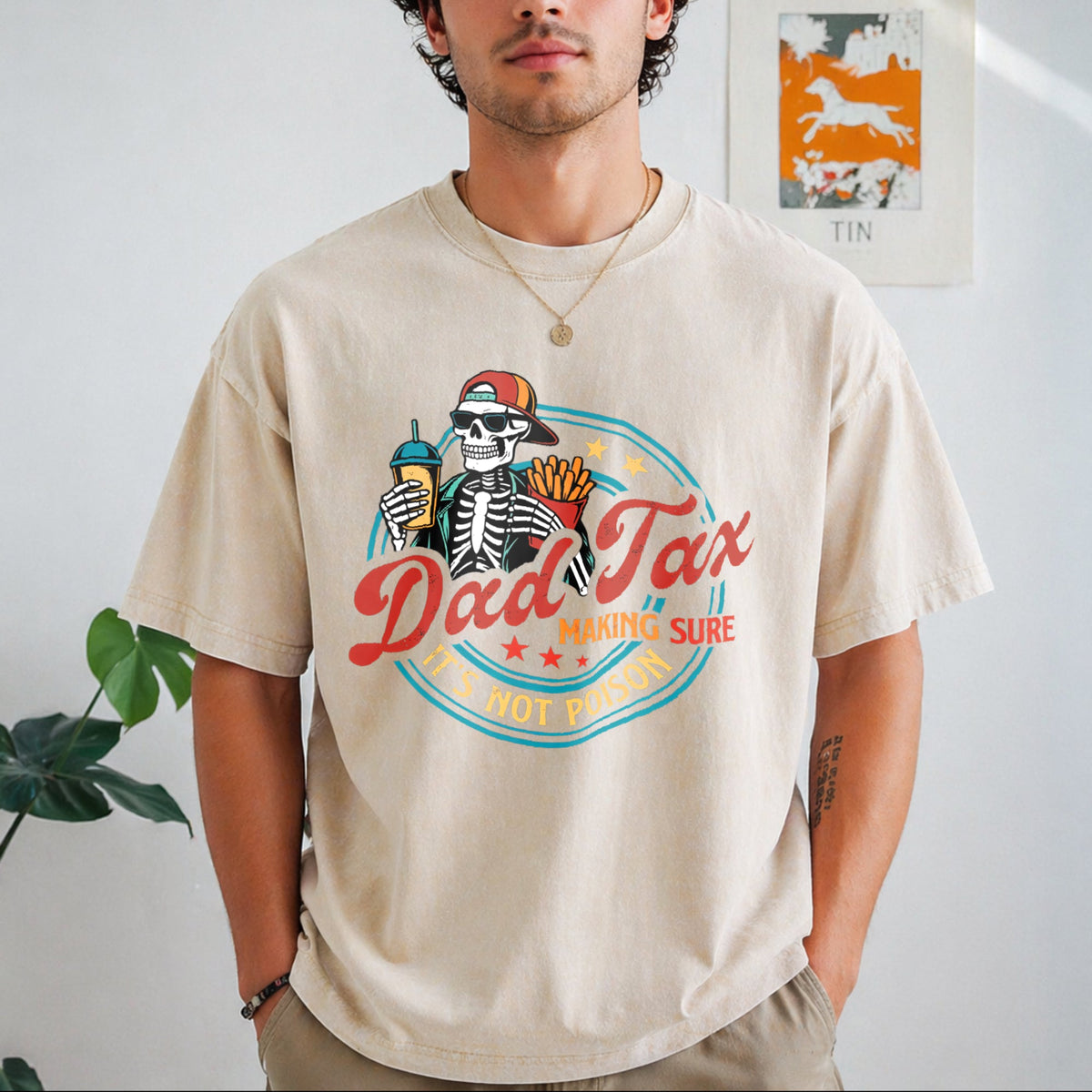 Father's Day Vintage Washed T-Shirt product image 8