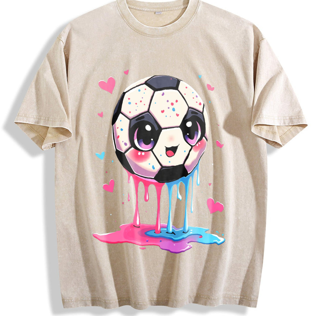Global Soccer Fan Vintage Washed T-Shirt product image 1