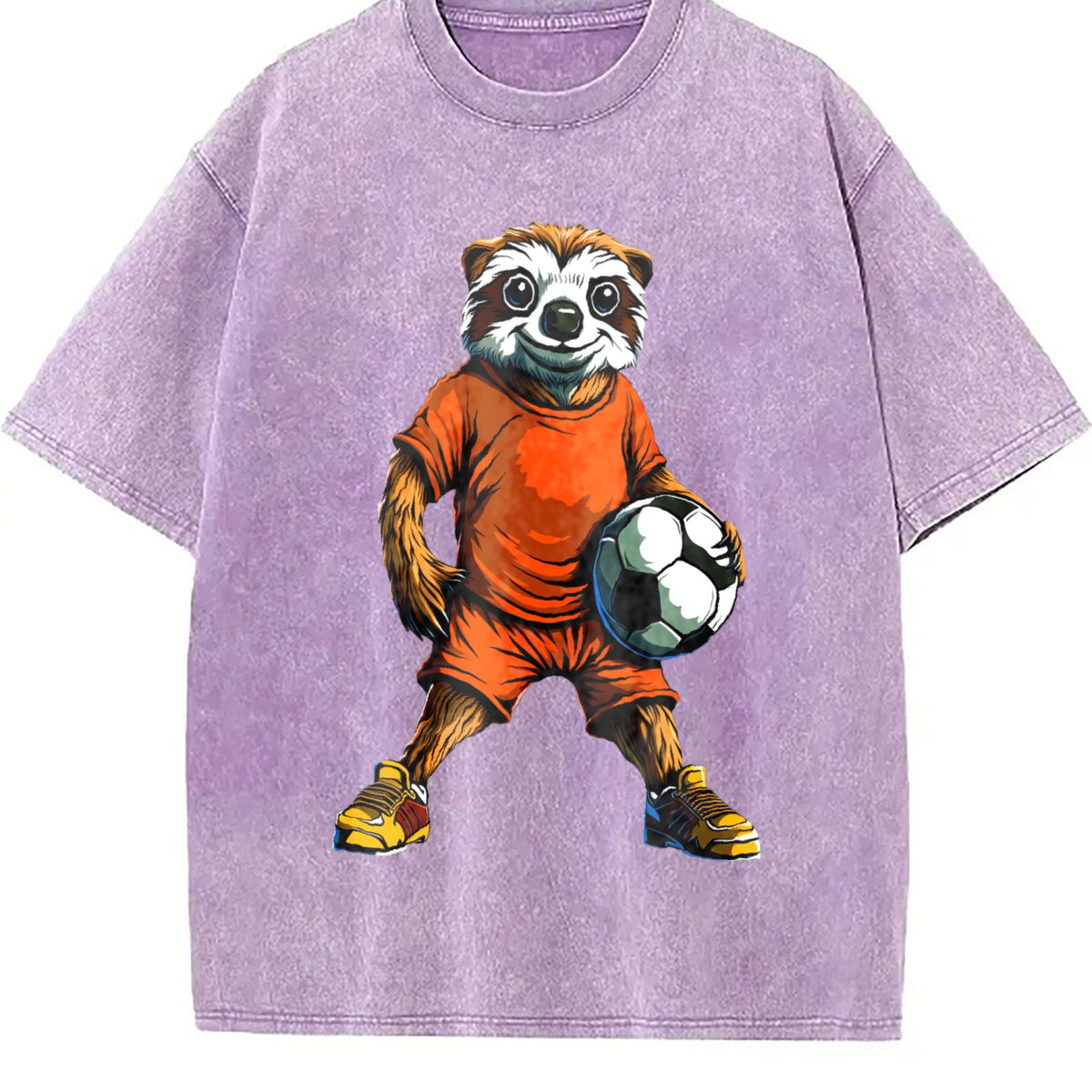 Global Soccer Fan Vintage Washed T-Shirt product image 6