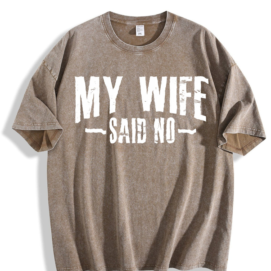 Humorous Slogan For A Daughter And Wife On Vintage Washed product image 3
