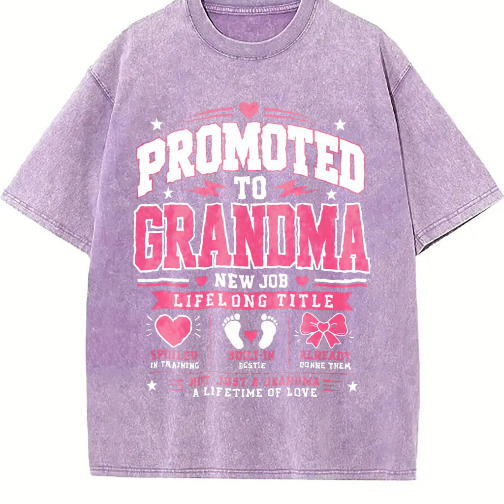 Promoted To Grandma - Pregnancy Announcement New Vintage product image 6