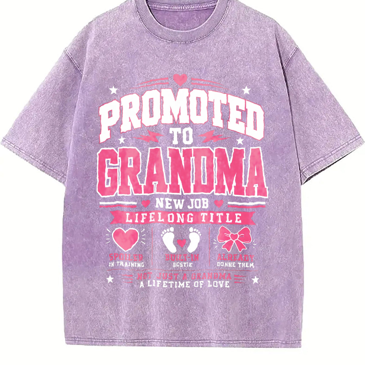 Promoted To Grandma - Pregnancy Announcement New Vintage product image 6