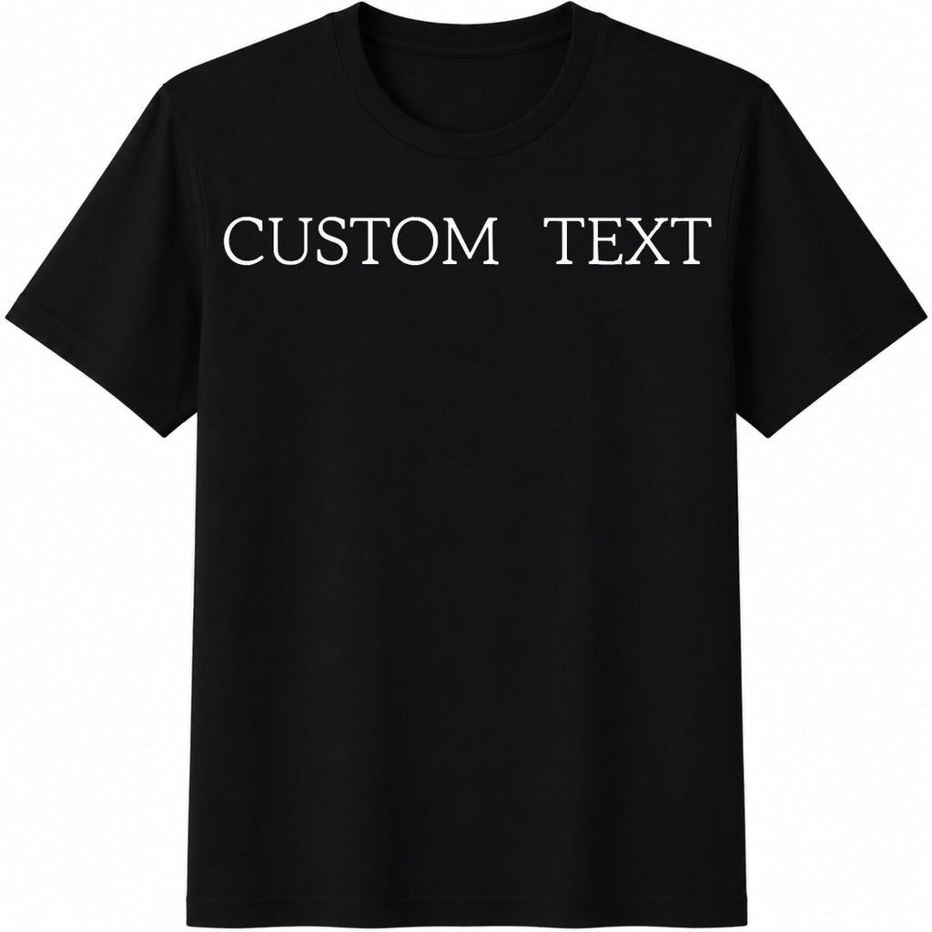 Text Cotton T-Shirt product image 1