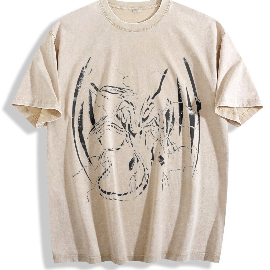 Y2K Blue Eye Vintage Washed T-Shirt product image 1