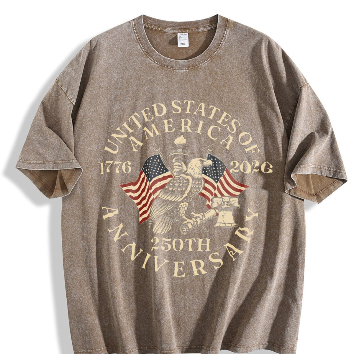 USA 250th Anniversary Vintage Washed T-Shirt product image 3