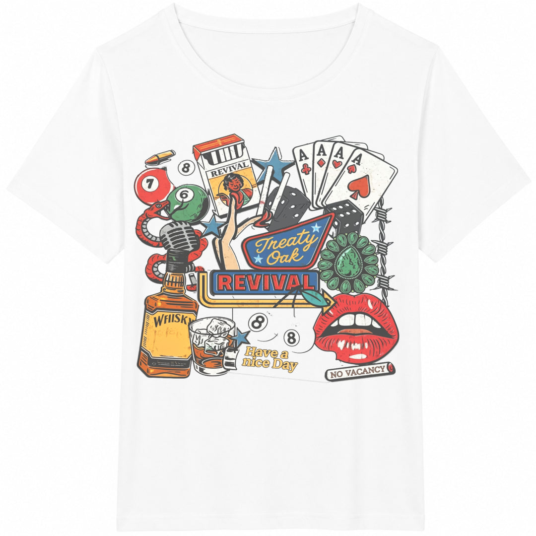 2026 Treaty Oak Revival O Rev Letter Back Collage Cotton product image 2