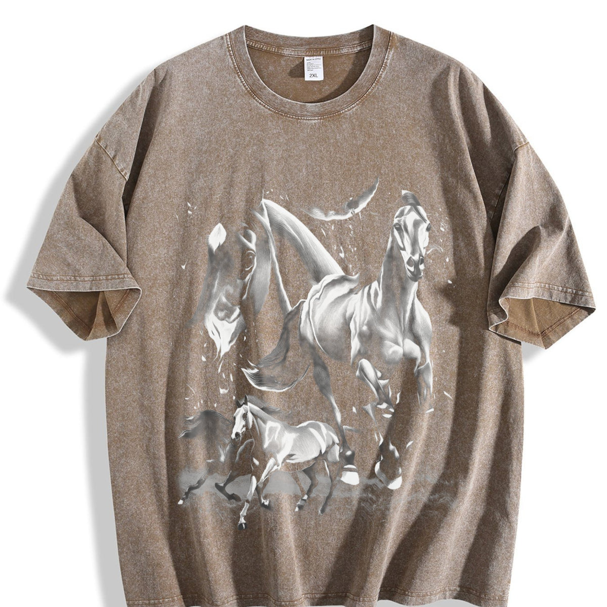 Wild Horses Vintage Washed T-Shirt product image 3