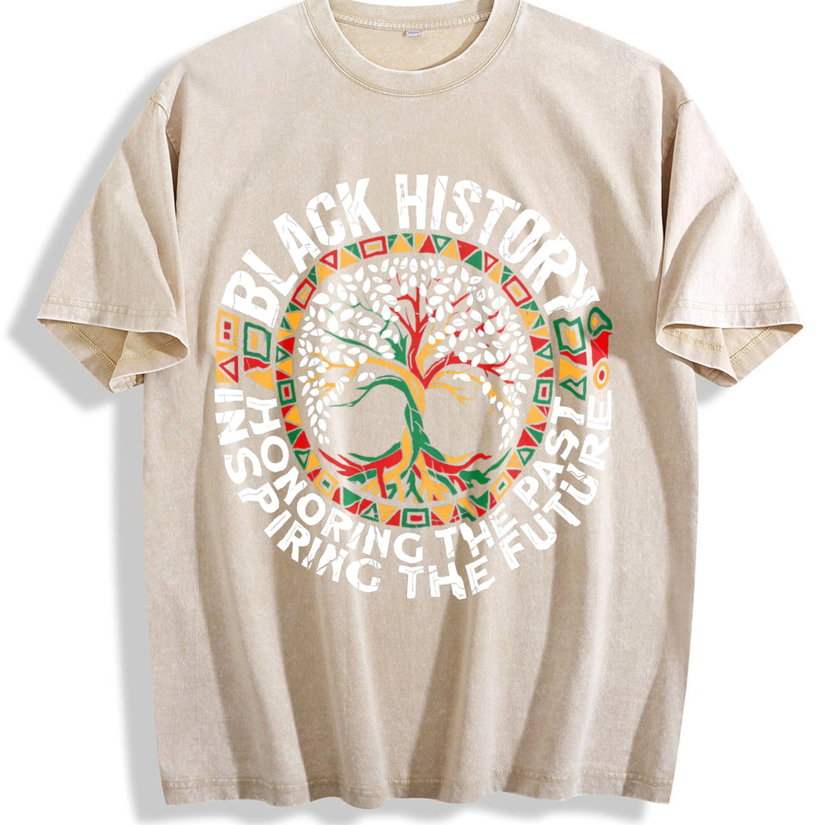 Tree-shaped Life Fun Vintage Washed T-Shirt product image 1