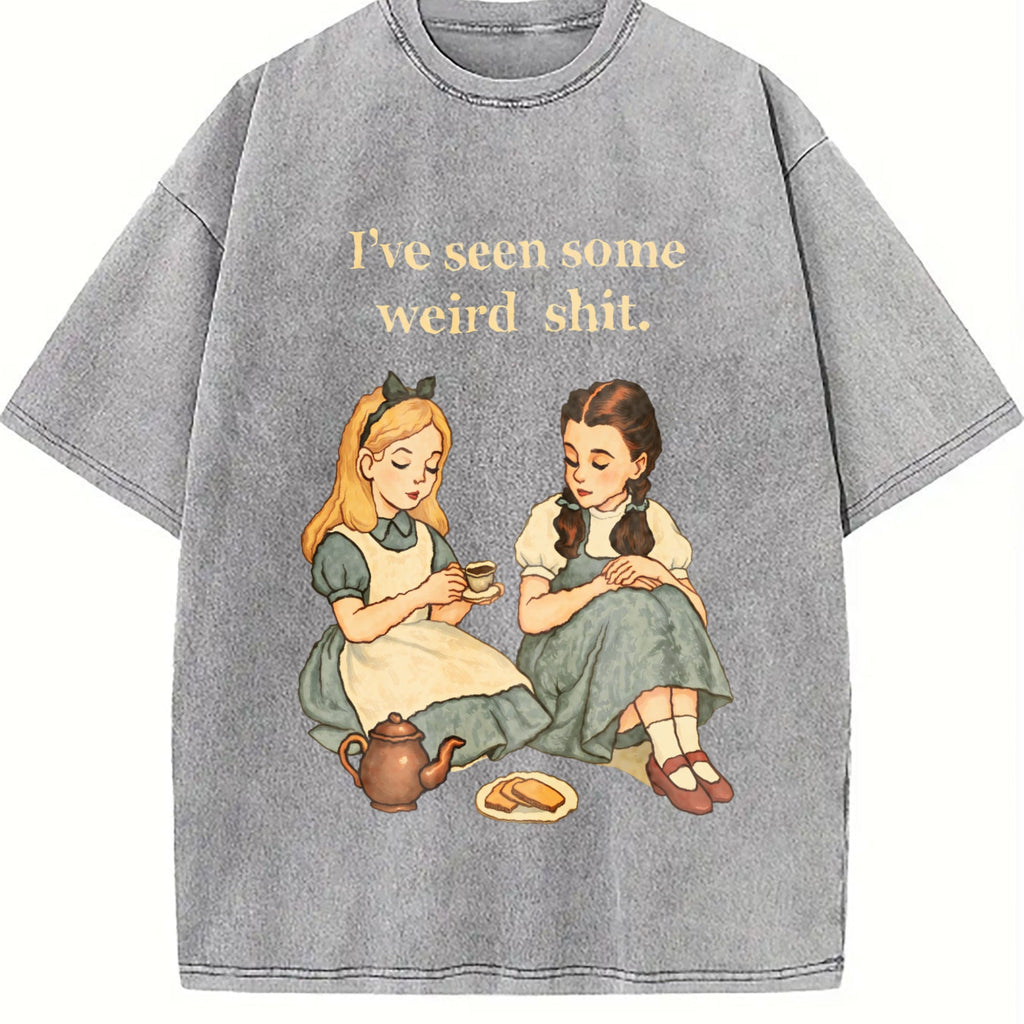Funny Quote Vintage Washed T-Shirt product image 5