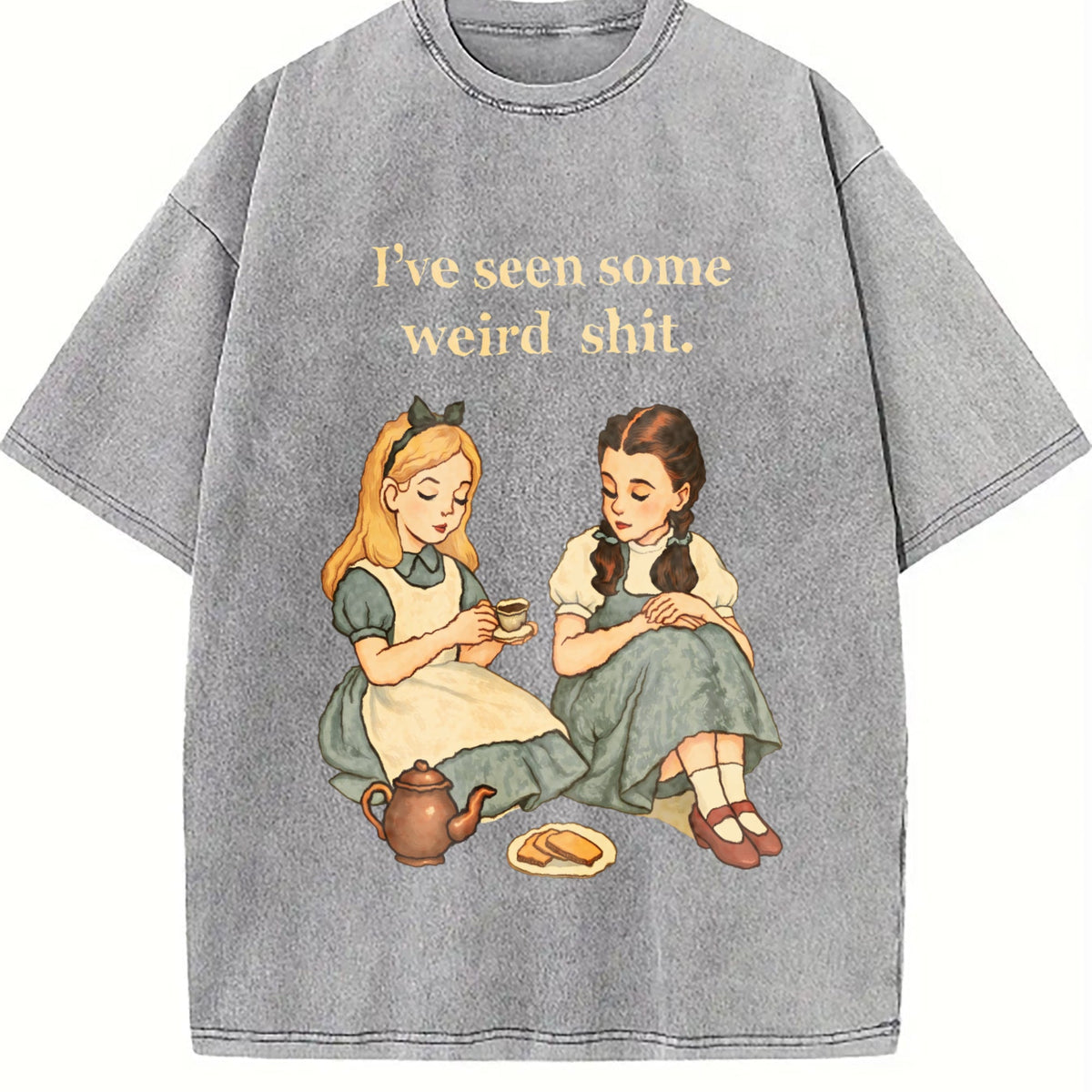 Funny Quote Vintage Washed T-Shirt product image 5
