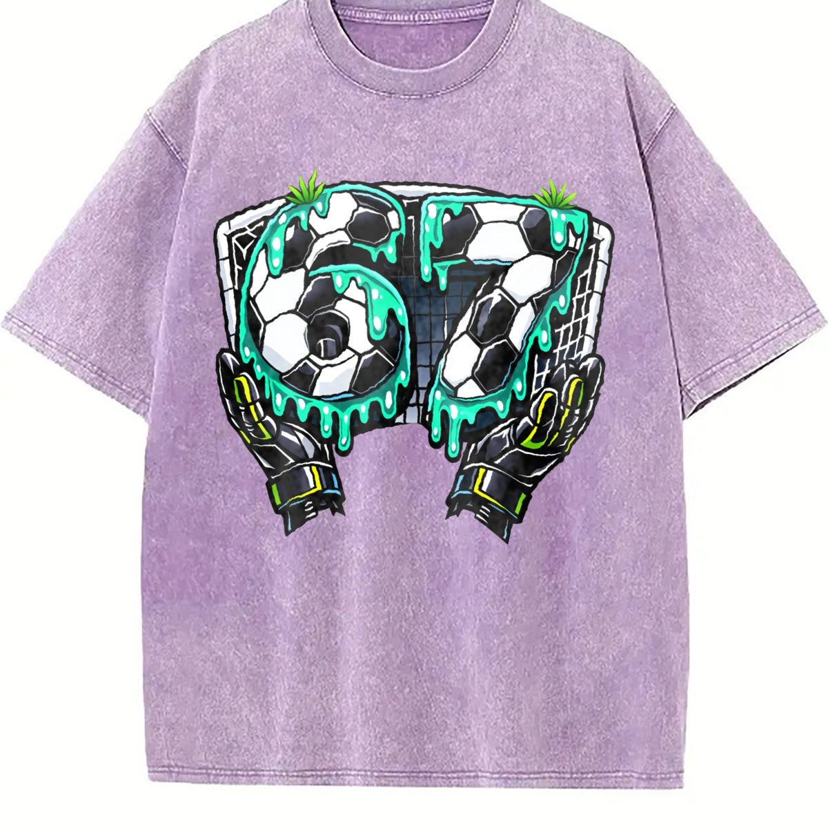 Global Soccer Fan Vintage Washed T-Shirt product image 6