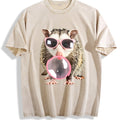 Gaming Enthusiast Opossum With Pink Glasses Bubble Gum product image 1