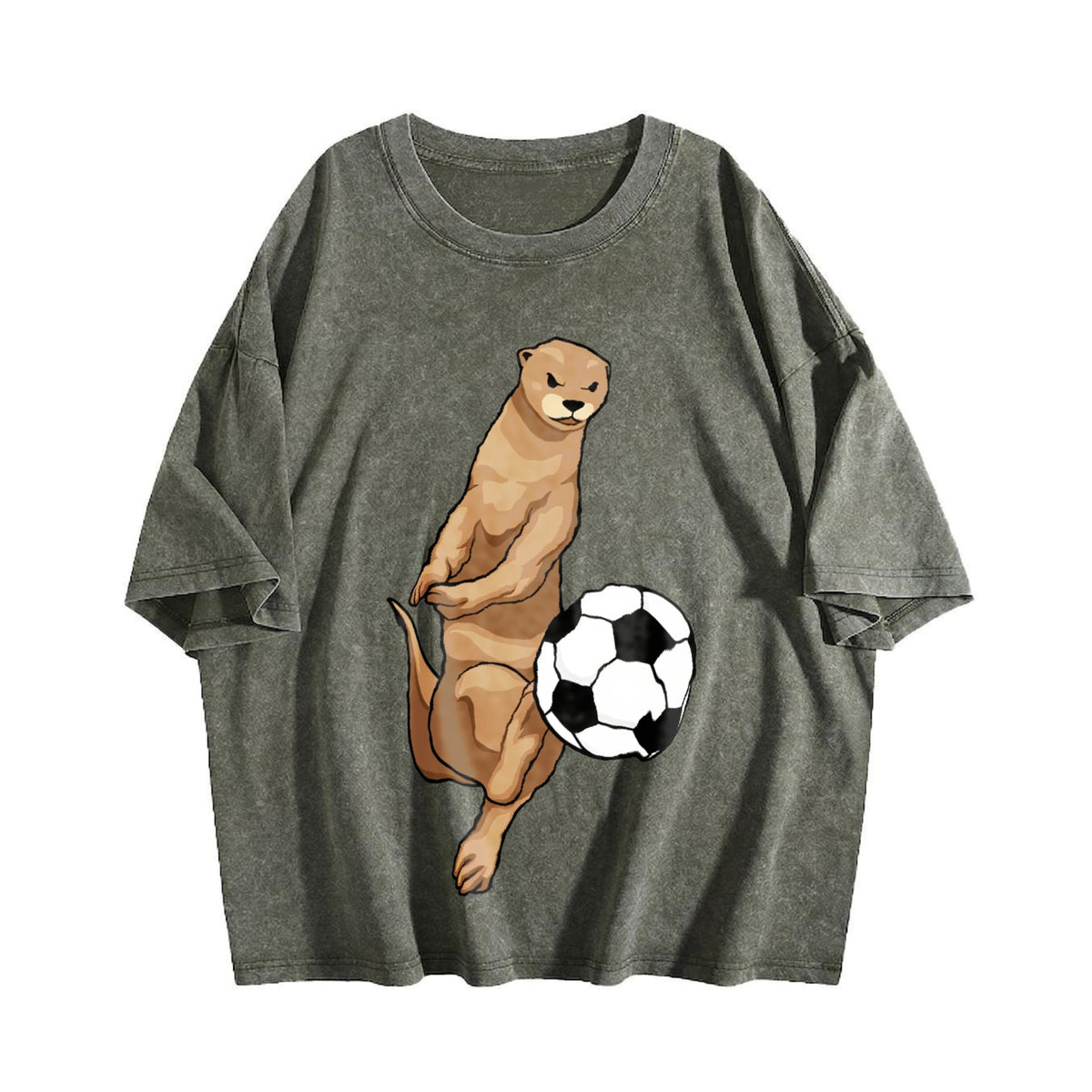 Global Soccer Fan Vintage Washed T-Shirt product image 4