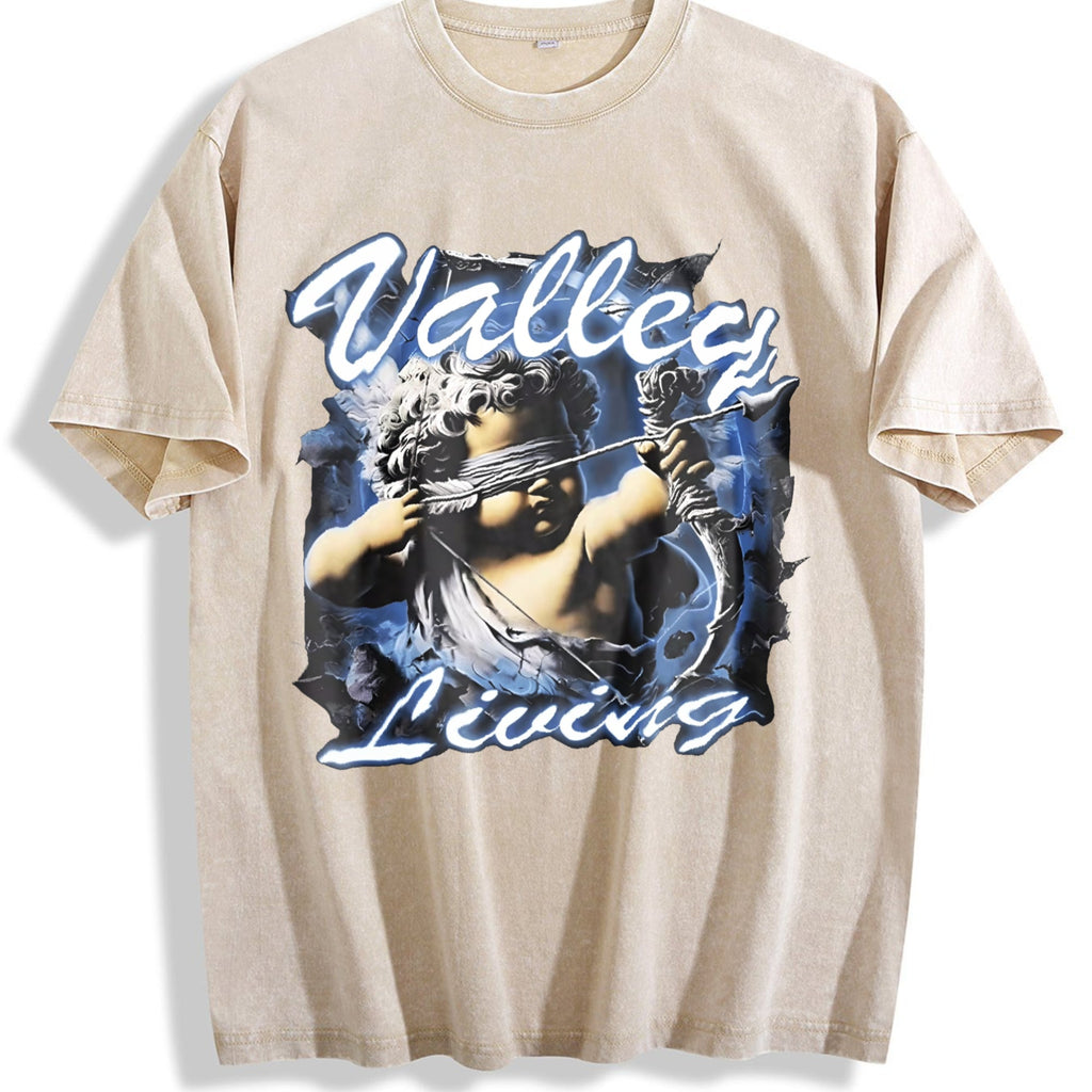 Valley Living Cupid Angel Vintage Washed T-Shirt product image 1