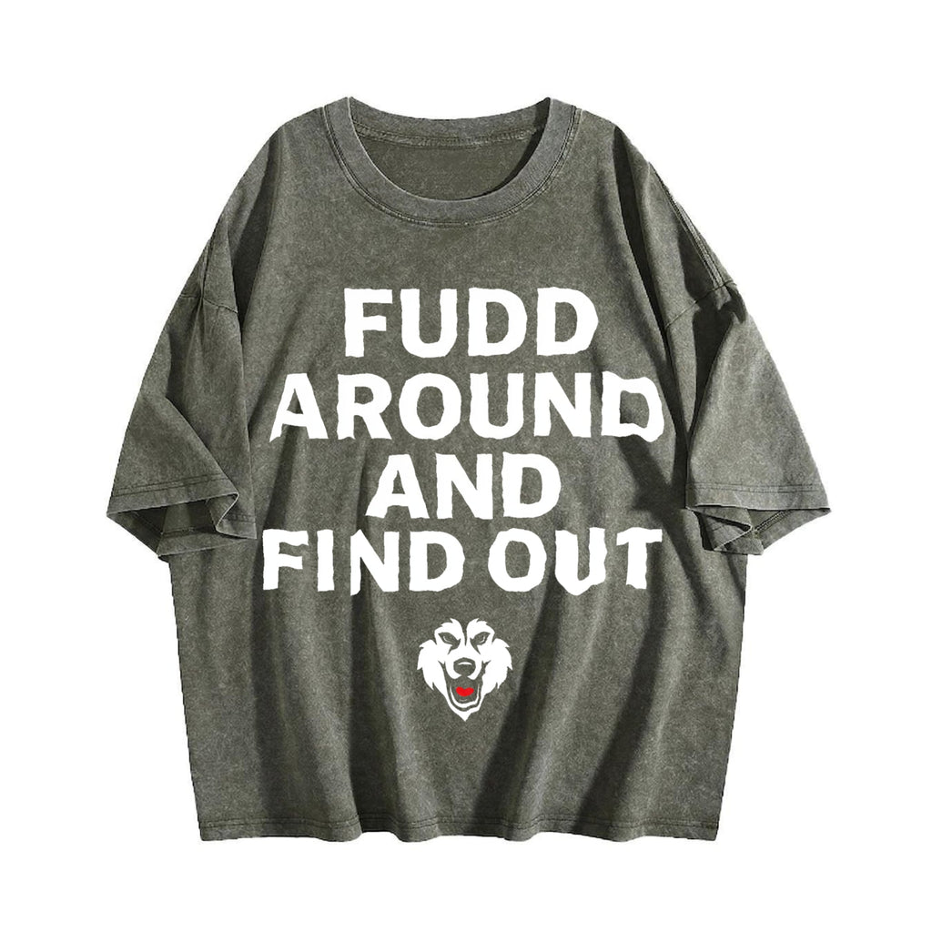 Fudd Around and Find Out Vintage Washed T-Shirt product image 4
