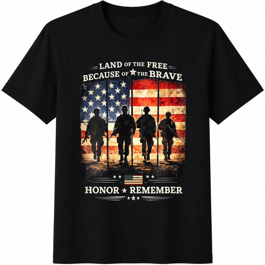 Land Of The Free Cotton T-Shirt product image 1