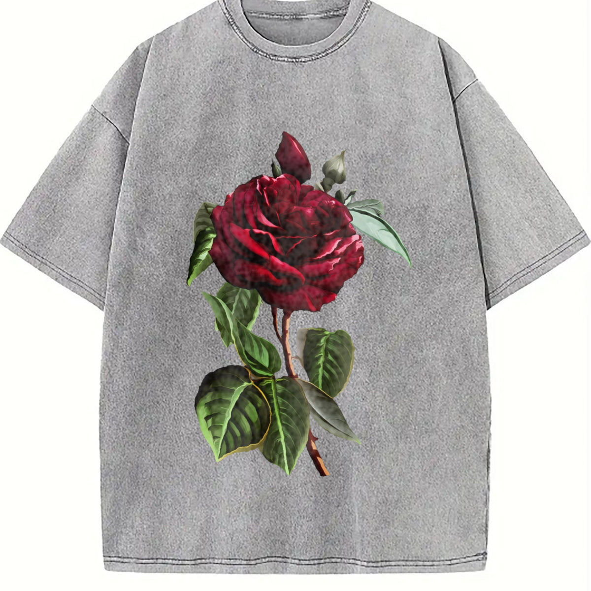 Patterned Vintage Washed T-Shirt product image 5