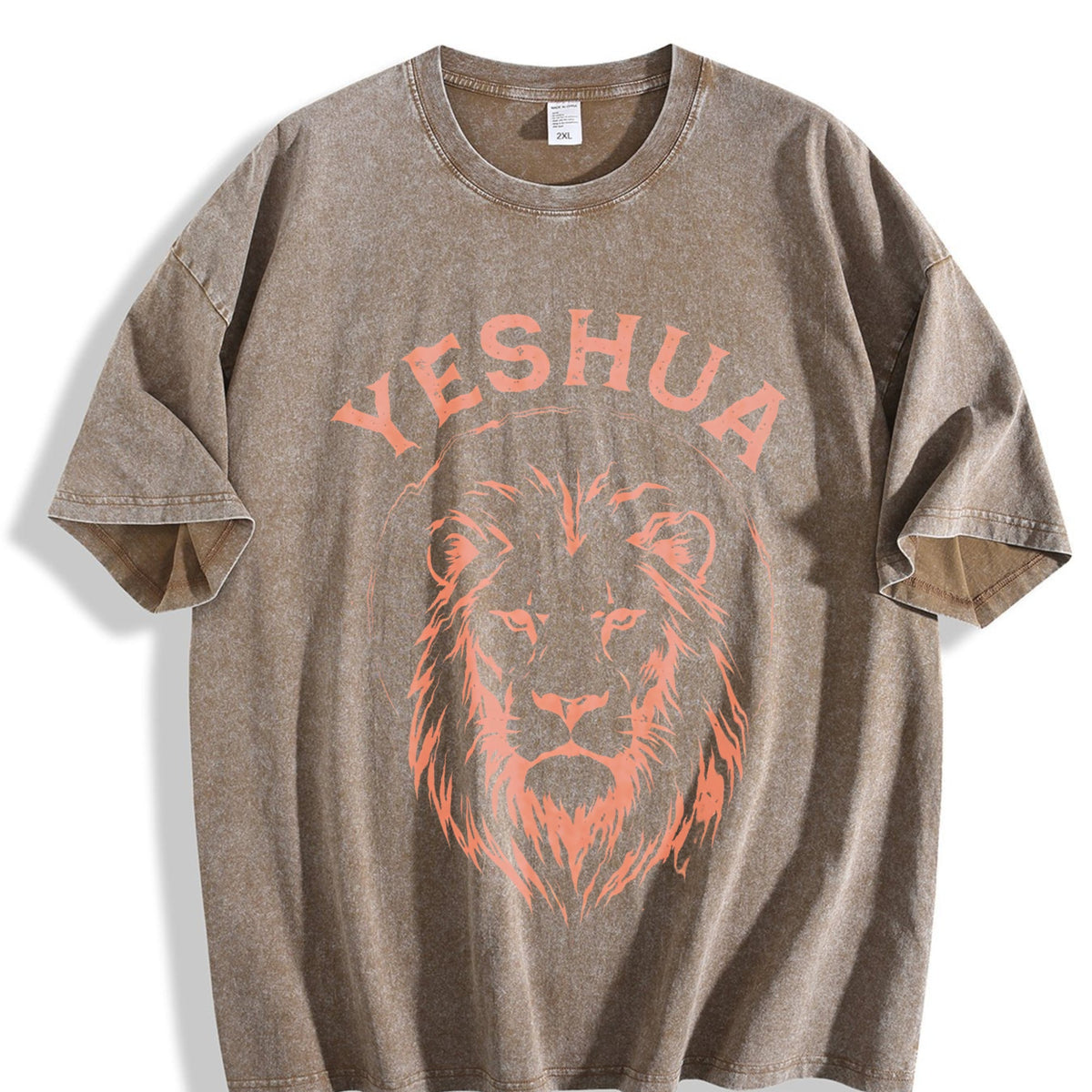 Yeshua Lion Vintage Washed T-Shirt product image 3