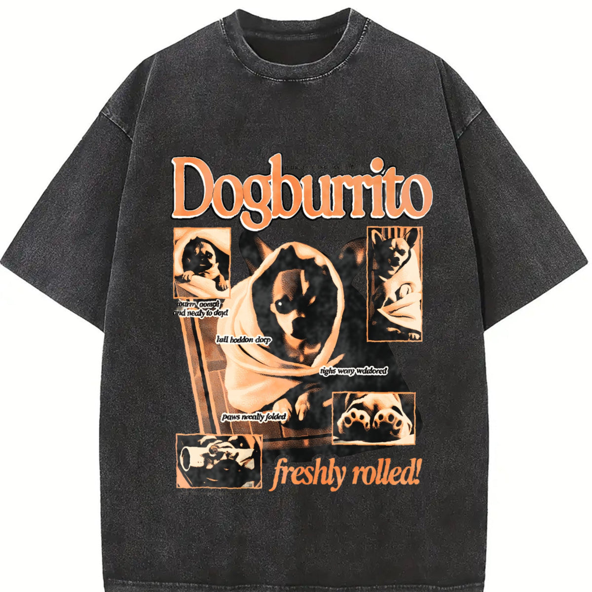 Funny Dog Meme Vintage Washed T-Shirt product image 2