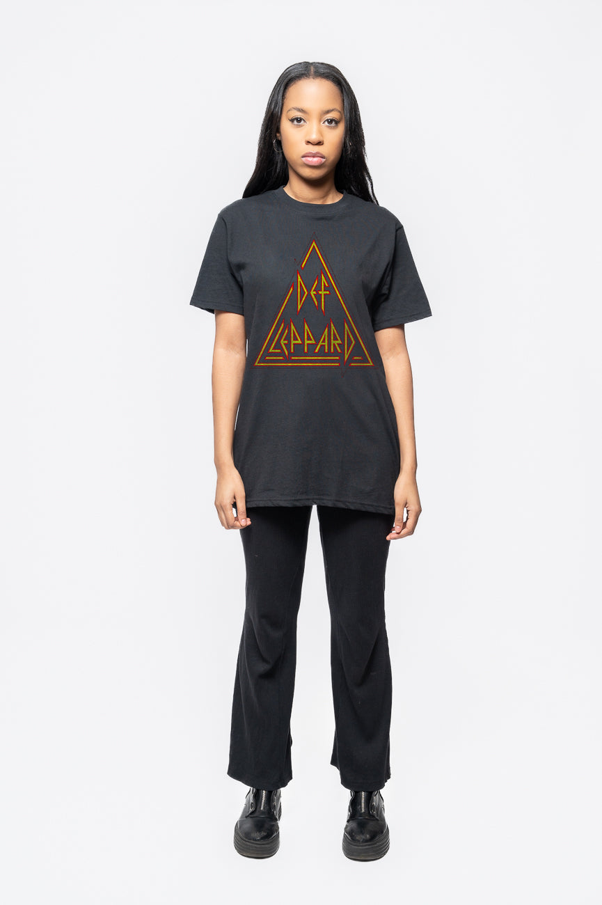 Def Leppard Triangle Band Logo T Shirt product image 2