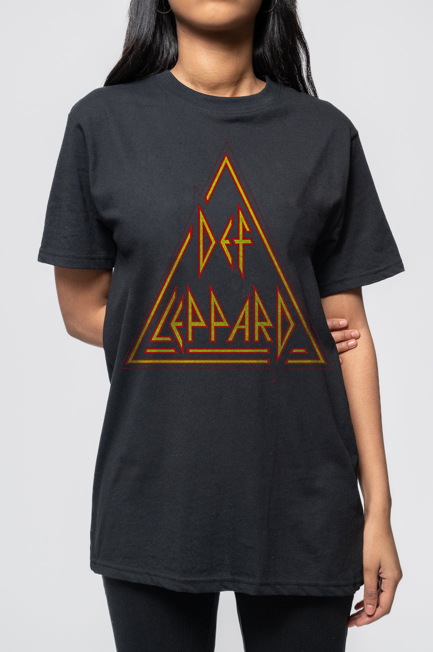 Def Leppard Triangle Band Logo T Shirt product image 3