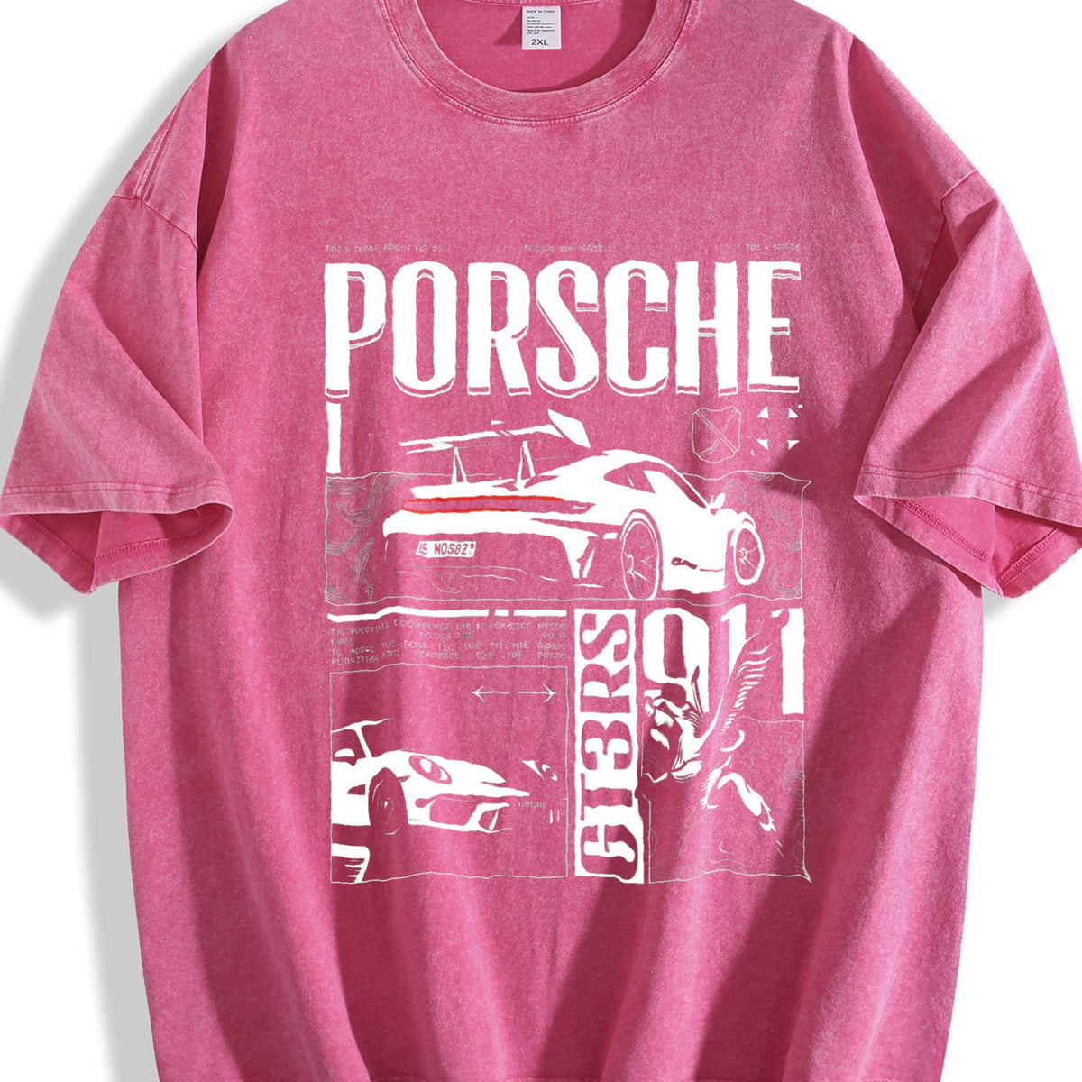 911 GT3RS Vintage Washed T-Shirt product image 7