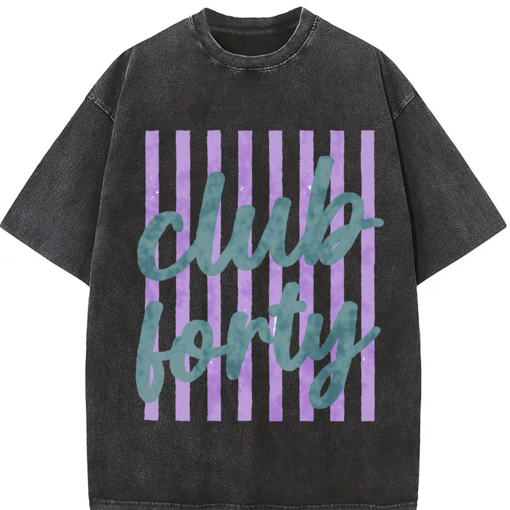 Club Forty Birthday Milestone Celebration Vintage Washed product image 2