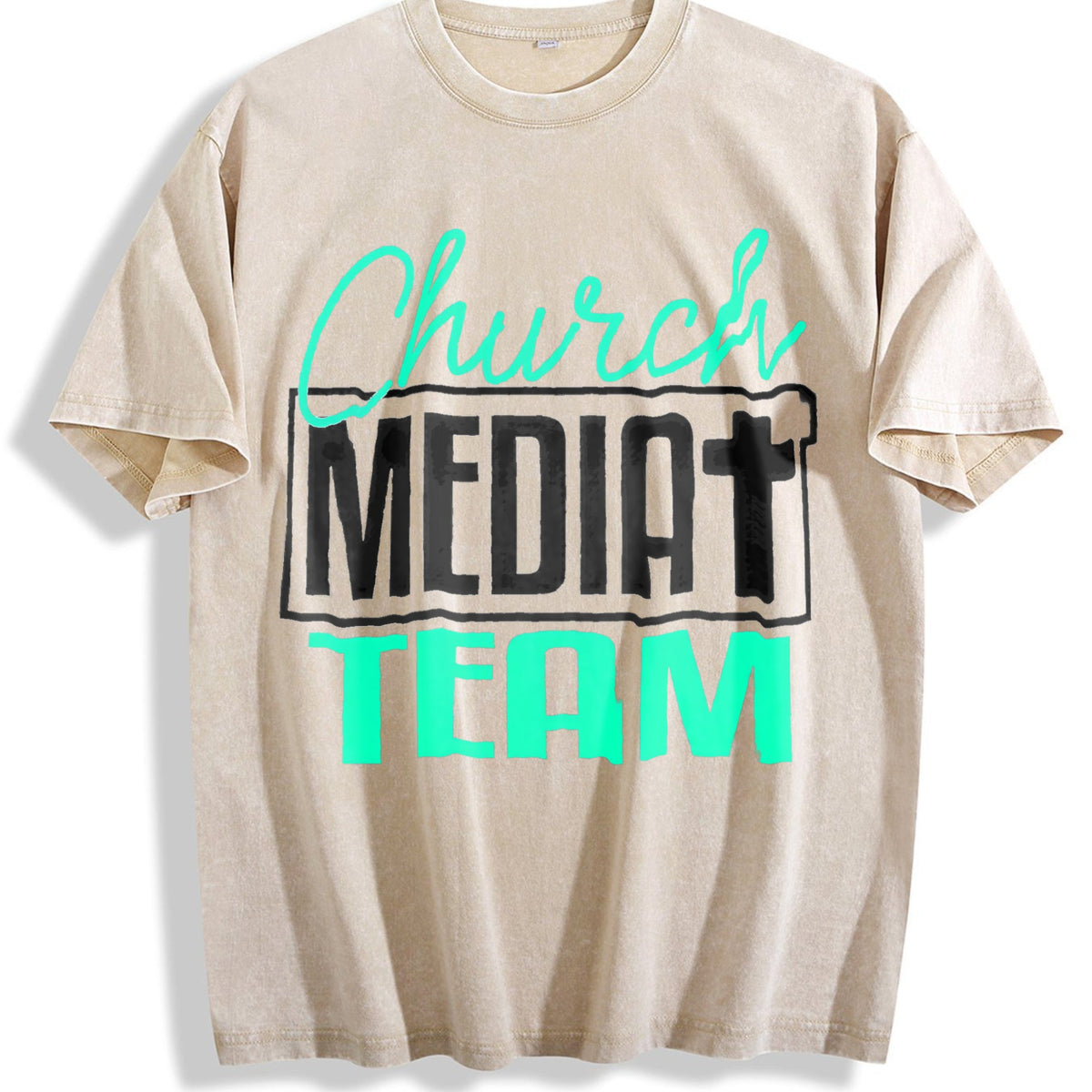 Church Media Team Vintage Washed T-Shirt product image 1
