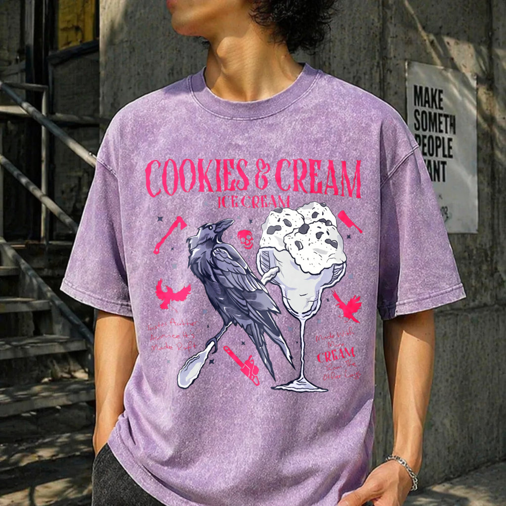 Butcher Blackbird Dark Romance Vintage Washed T-Shirt product image 13