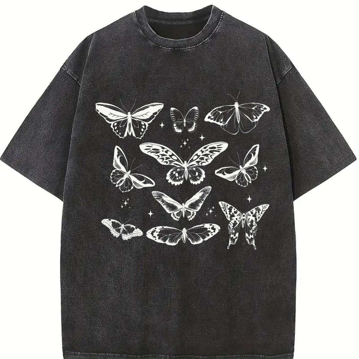 Butterfly 90s Vintage Washed T-Shirt product image 2
