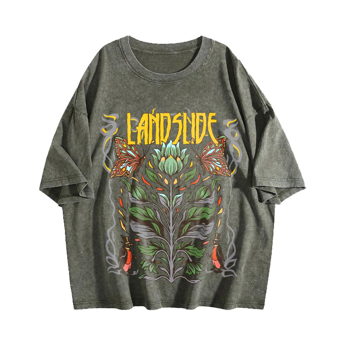 Landslide Vintage Washed T-Shirt product image 4