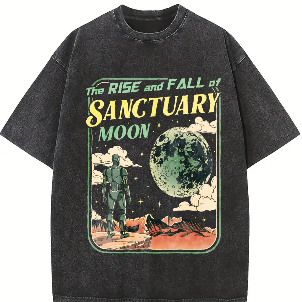 The Rise and Fall of Sanctuary Moon Vintage Washed T-Shirt product image 2