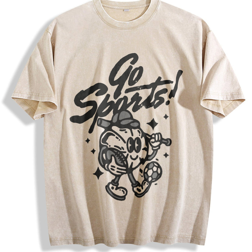 Go Sports 90s Vintage Washed T-Shirt product image 1