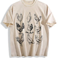 Chickens 1990s Vintage Washed T-Shirt product image 1