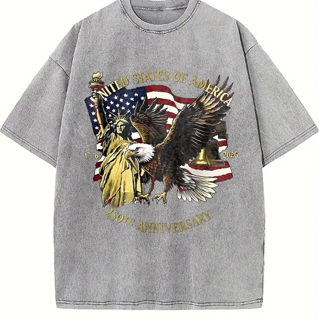 Statue Of Liberty Bald Eagle USA 250th Anniversary Vintage product image 5