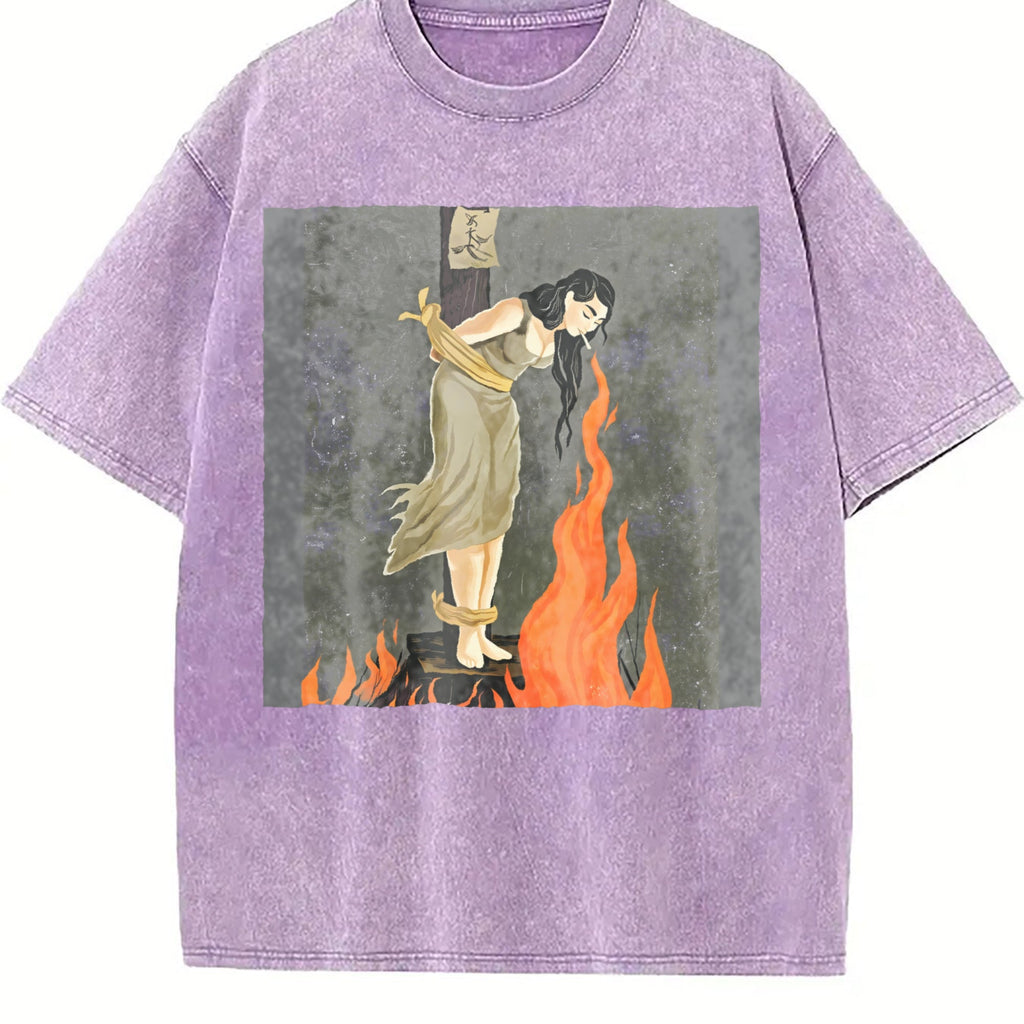 Keep Calm Dark Vintage Washed T-Shirt product image 6
