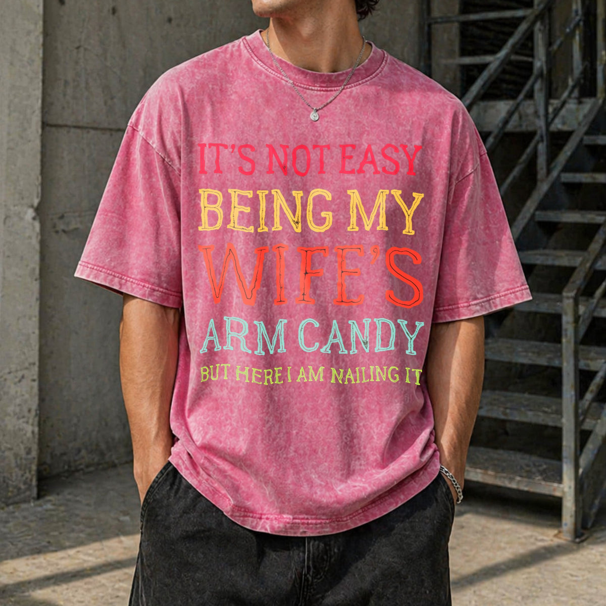 It's Not Easy Being My Wife's Arm Candy Funny Husband product image 14