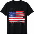 Land Of The Free Because Of Brave American Flag Cotton product image 1