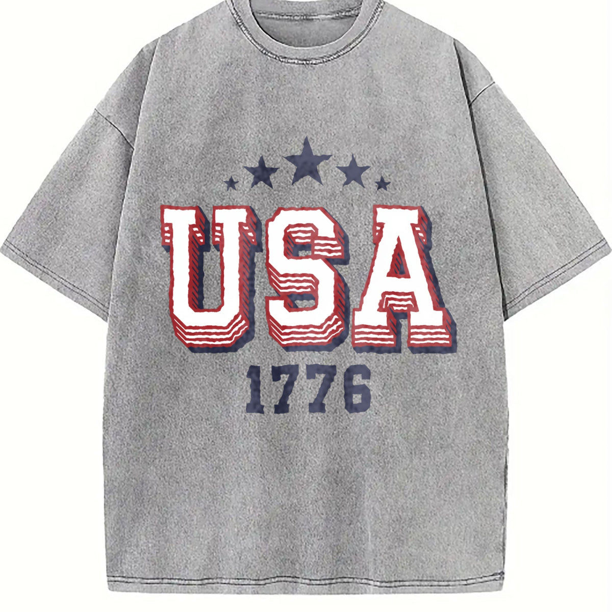 Weight This Has A And Vintage Washed T-Shirt product image 5