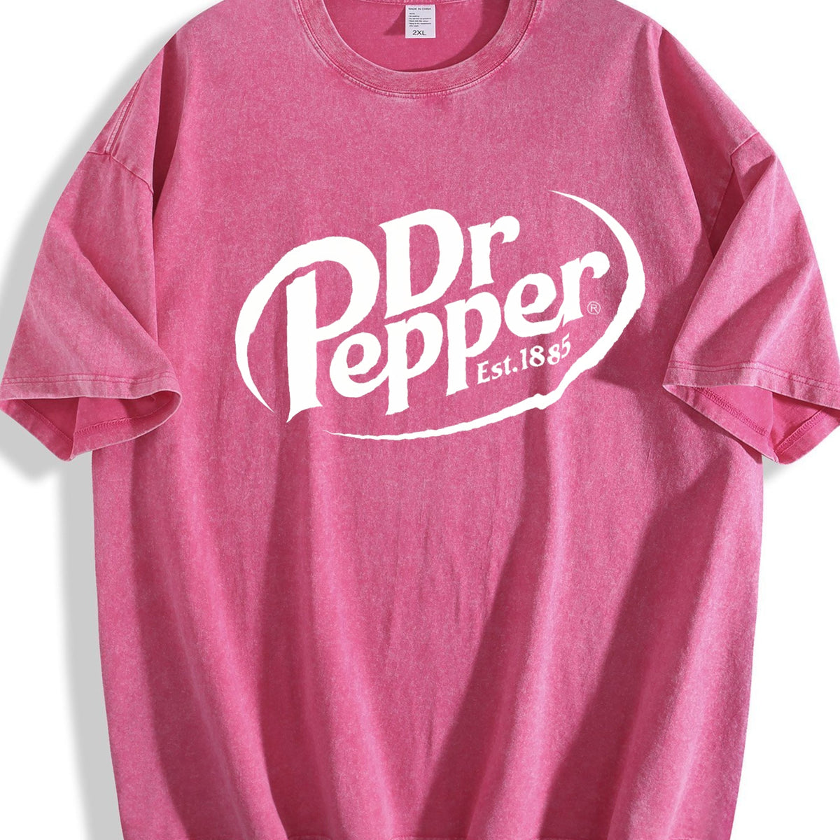 Dr Pepper Est 1885 - A Timeless Vintage Washed T-Shirt product image 7