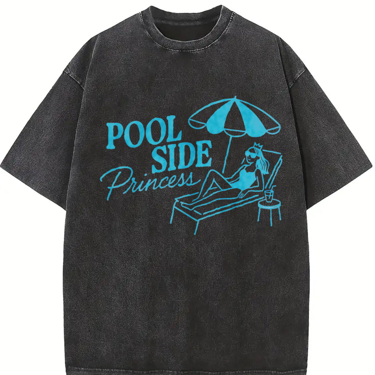 Pool Side Princess Vintage Washed T-Shirt product image 2