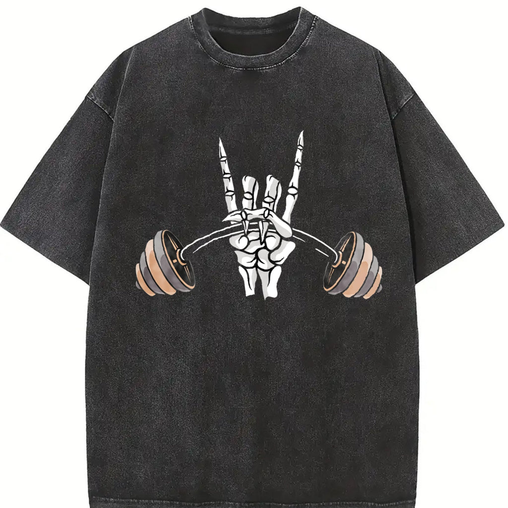 Gym Motivation Vintage Washed T-Shirt product image 2