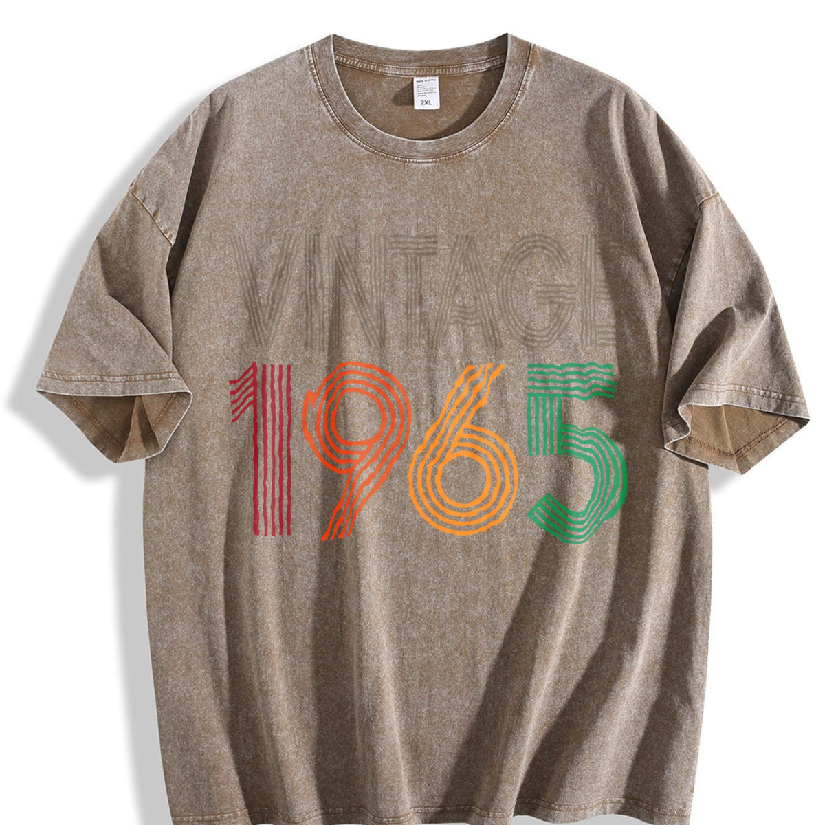 61st Birthday Vintage Washed T-Shirt product image 3