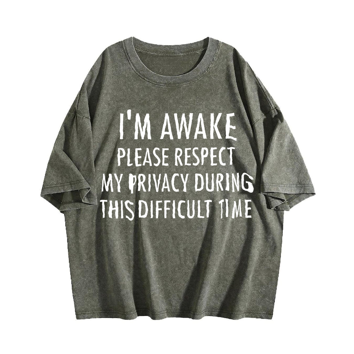 I'm Awake Vintage Washed T-Shirt product image 4