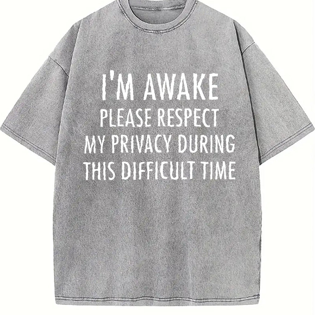 I'm Awake Vintage Washed T-Shirt product image 5