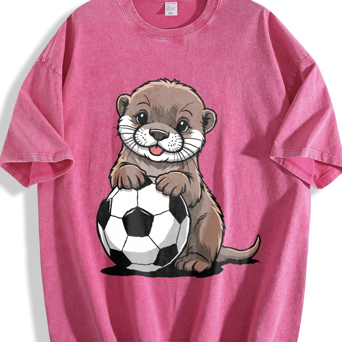 Global Soccer Fan Vintage Washed T-Shirt product image 7