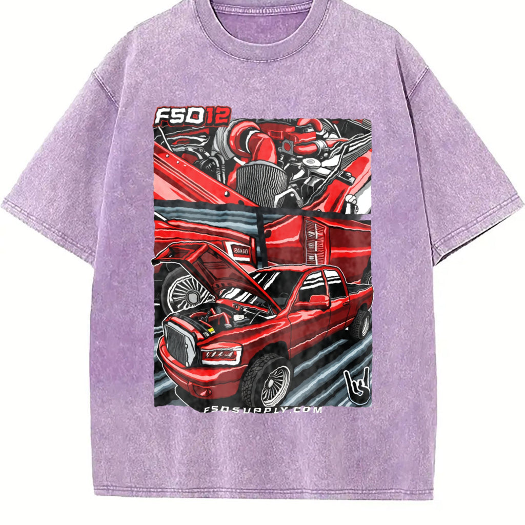 Red Truck Build Blend For Diesel Builders Vintage Washed product image 6